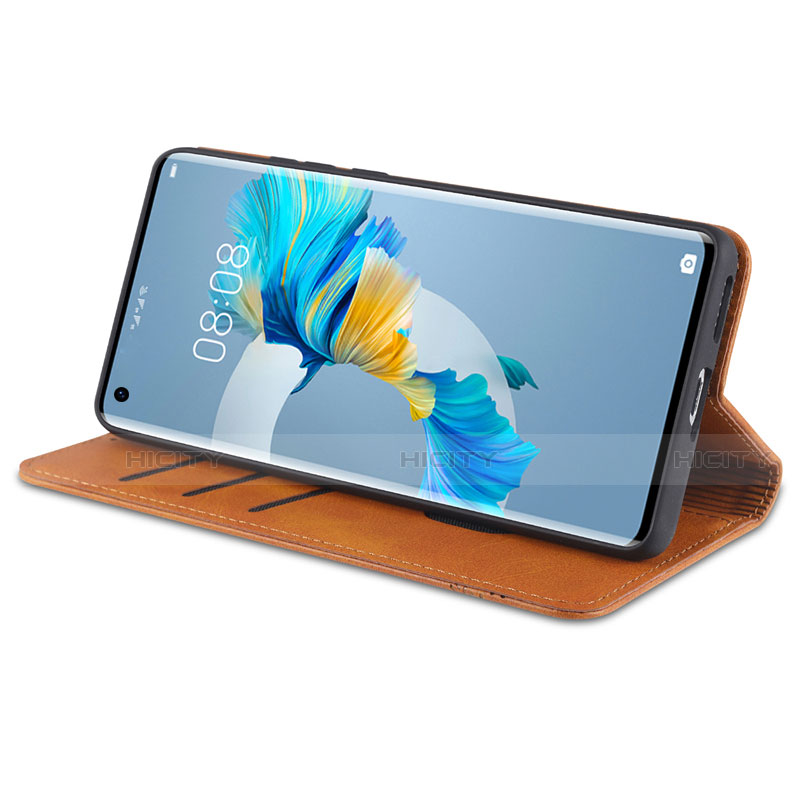 Huawei Mate 40用手帳型 レザーケース スタンド カバー K03 ファーウェイ 