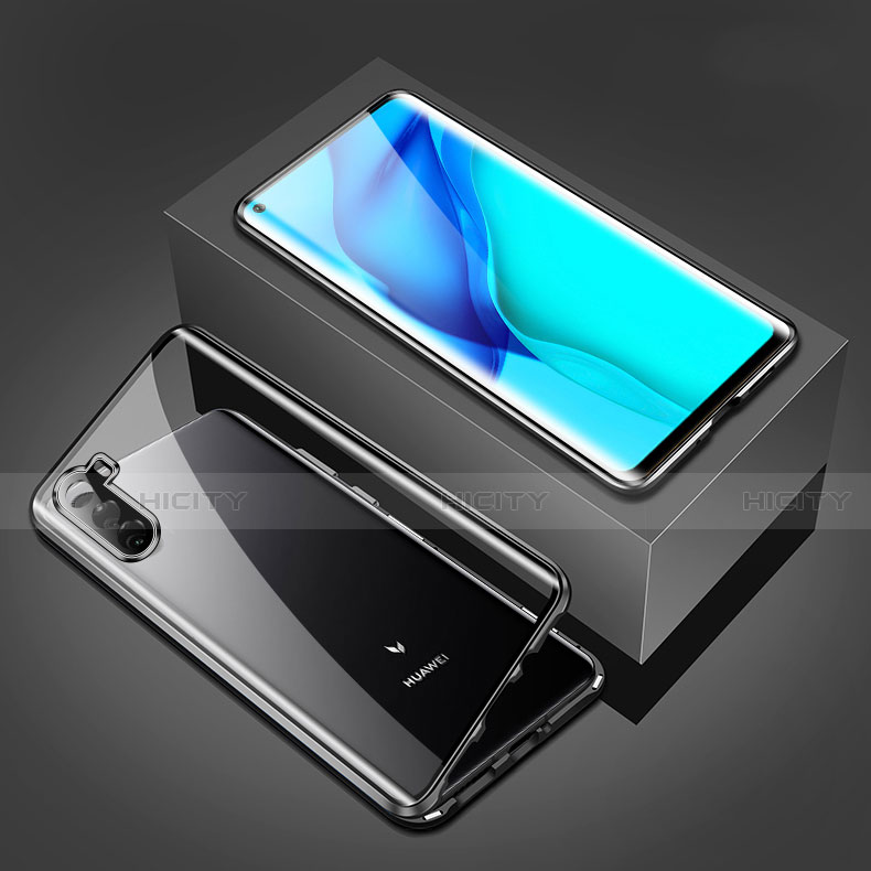 Huawei Mate 40 Lite 5G用ケース 高級感 手触り良い アルミメタル 製の金属製 360度 フルカバーバンパー 鏡面 カバー M02 ファーウェイ 