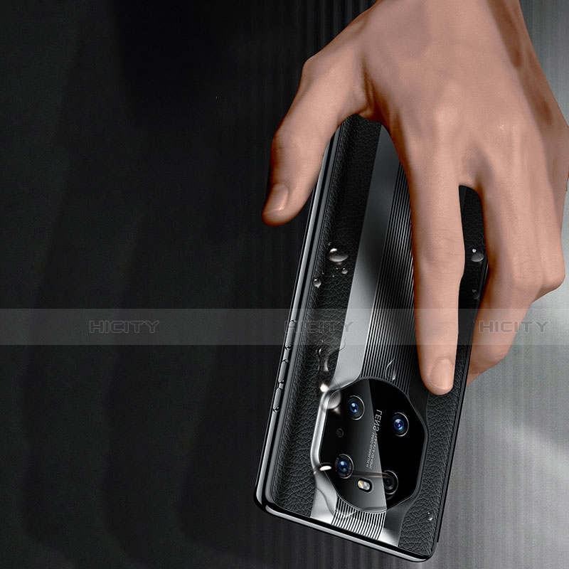 Huawei Mate 40 Pro用ケース 高級感 手触り良いレザー柄 K01 ファーウェイ 