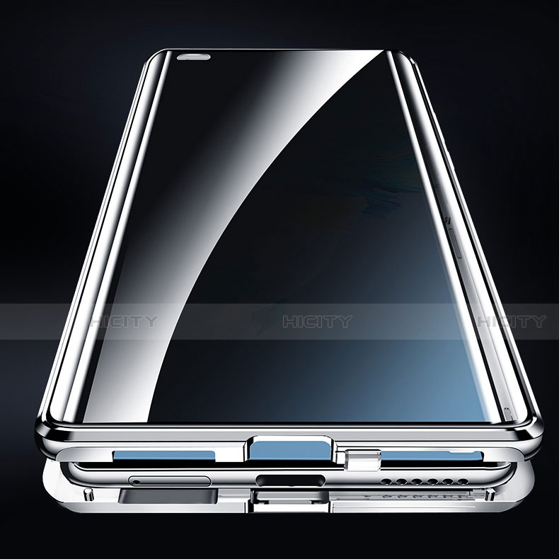 Huawei Mate 40 Pro用ケース 高級感 手触り良い アルミメタル 製の金属製 360度 フルカバーバンパー 鏡面 カバー K01 ファーウェイ 