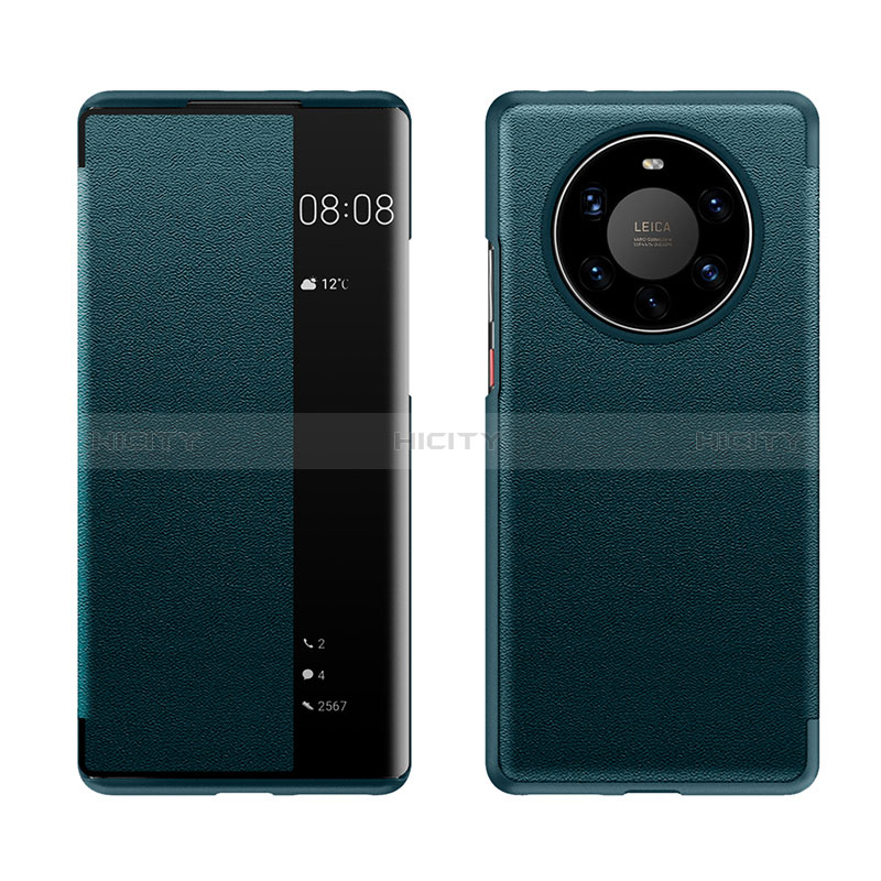 Huawei Mate 40 Pro+ Plus用手帳型 レザーケース スタンド カバー LF1 ファーウェイ 