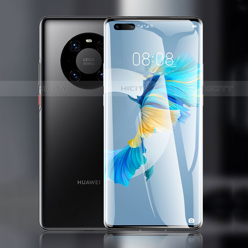 Huawei Mate 40 Pro+ Plus用強化ガラス 液晶保護フィルム T01 ファーウェイ クリア