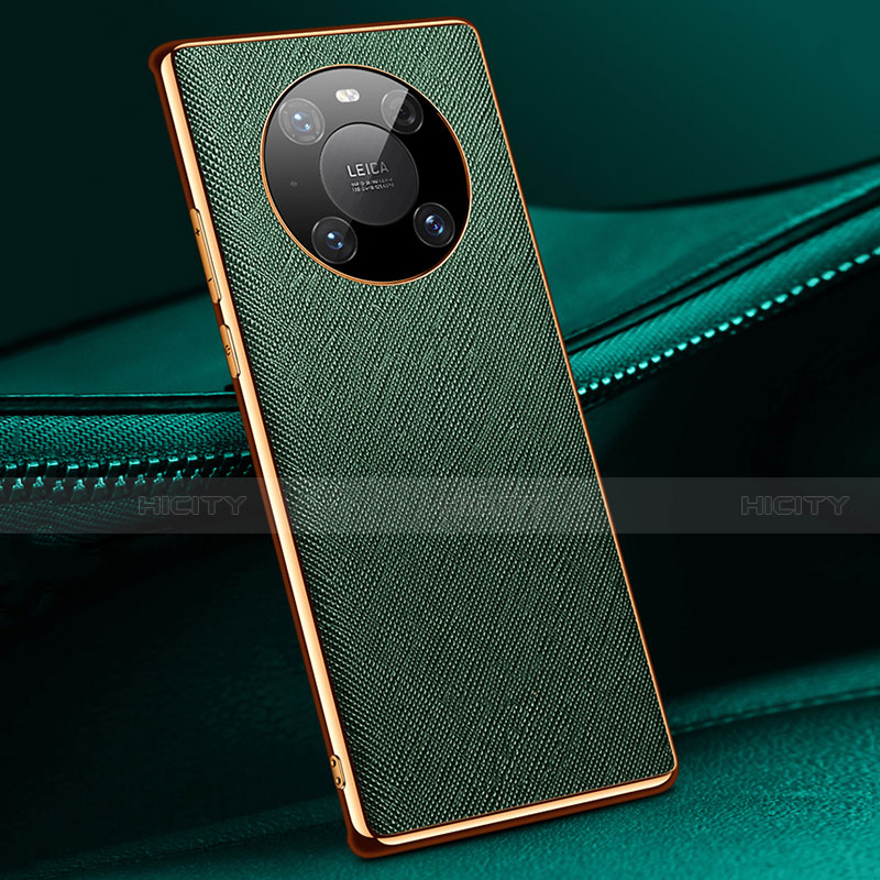 Huawei Mate 40E Pro 4G用ケース 高級感 手触り良いレザー柄 K02 ファーウェイ 