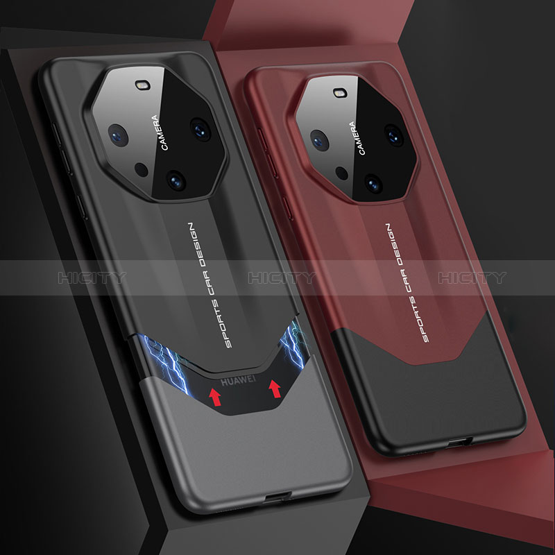 Huawei Mate 60用ケース 高級感 手触り良いレザー柄 S09 ファーウェイ 