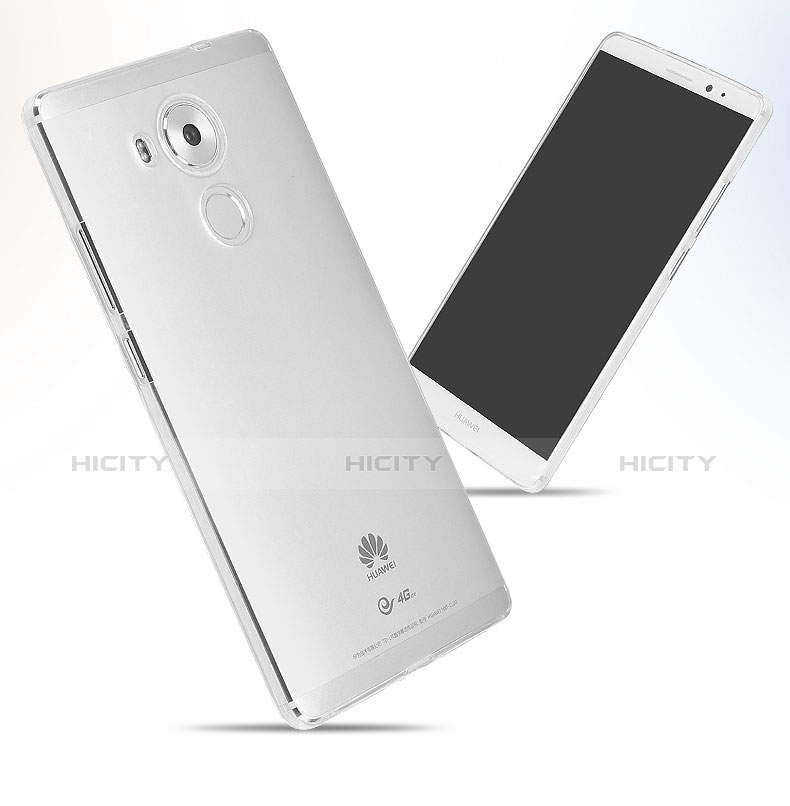 Huawei Mate 8用極薄ソフトケース シリコンケース 耐衝撃 全面保護 クリア透明 T05 ファーウェイ クリア