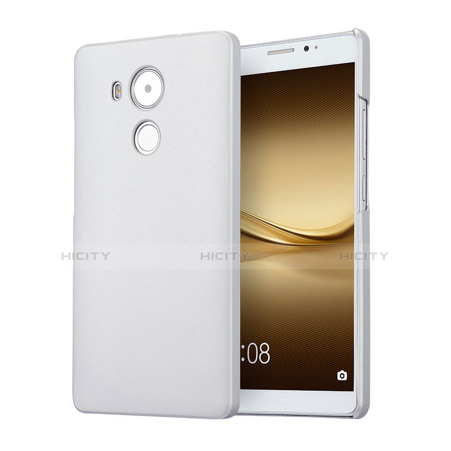 Huawei Mate 8用ハードケース プラスチック 質感もマット ファーウェイ ホワイト