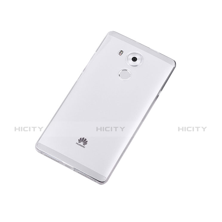 Huawei Mate 8用極薄ソフトケース シリコンケース 耐衝撃 全面保護 クリア透明 T02 ファーウェイ クリア