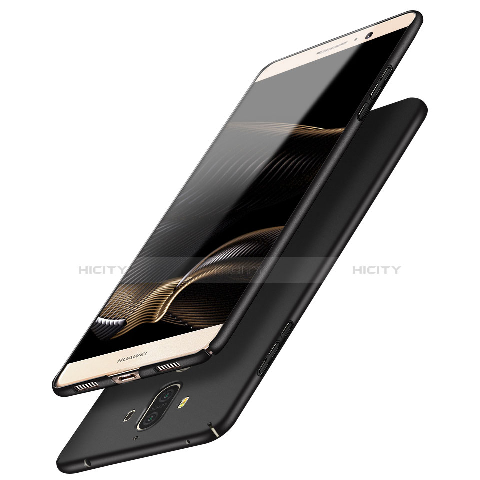 Huawei Mate 9用ハードケース プラスチック 質感もマット M10 ファーウェイ ブラック