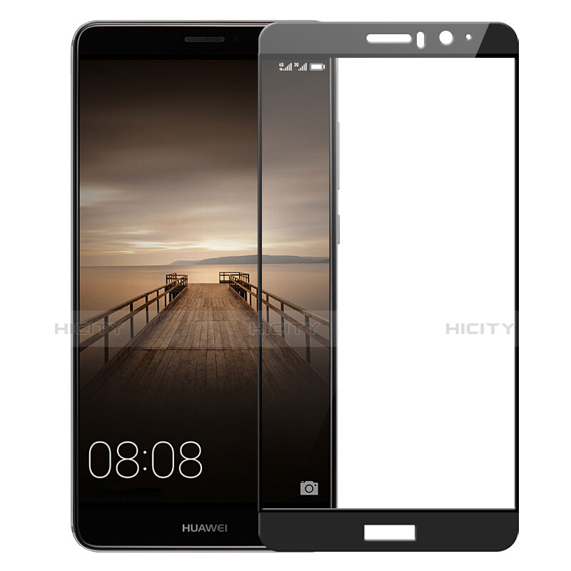 Huawei Mate 9用強化ガラス フル液晶保護フィルム F03 ファーウェイ ブラック