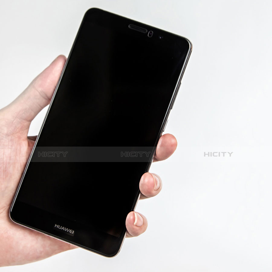 Huawei Mate 9用強化ガラス フル液晶保護フィルム F04 ファーウェイ ブラック