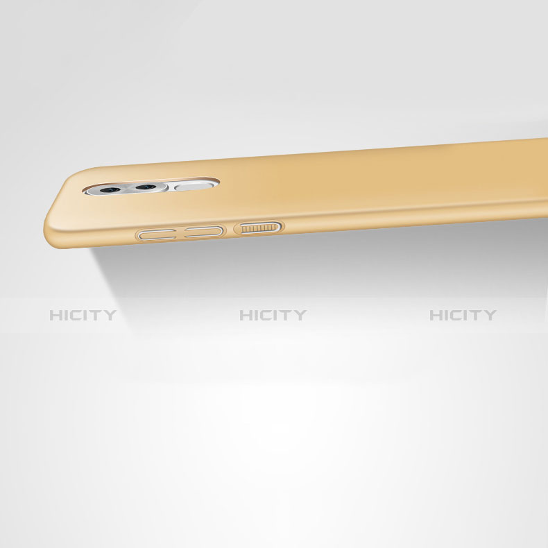 Huawei Mate 9 Lite用ハードケース プラスチック 質感もマット ファーウェイ ゴールド