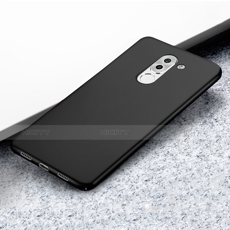 Huawei Mate 9 Lite用ハードケース プラスチック 質感もマット ファーウェイ ブラック