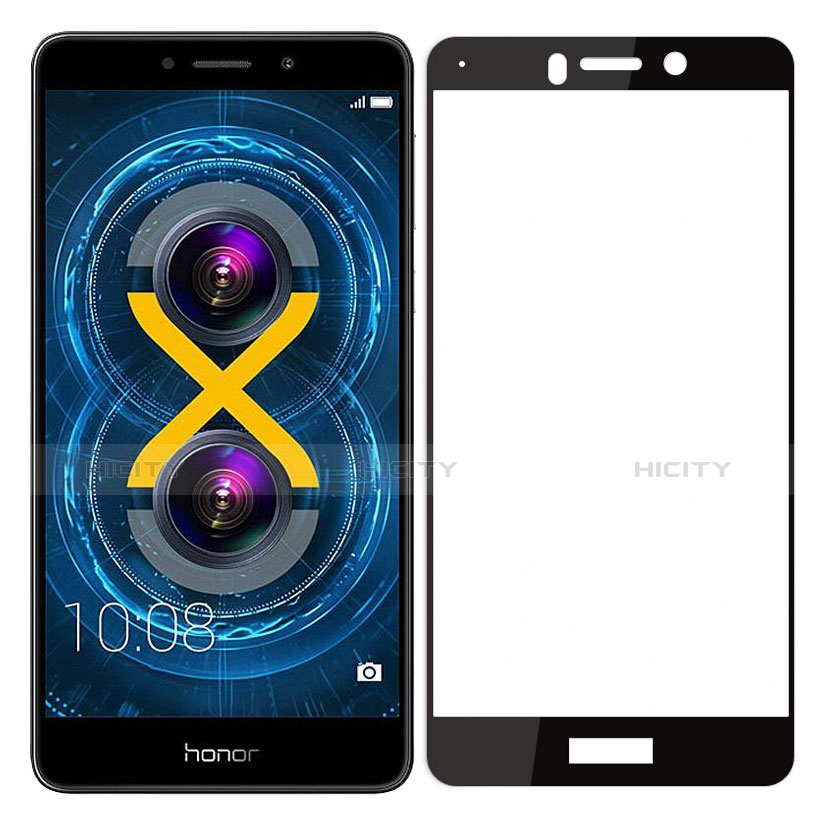 Huawei Mate 9 Lite用強化ガラス フル液晶保護フィルム ファーウェイ ブラック