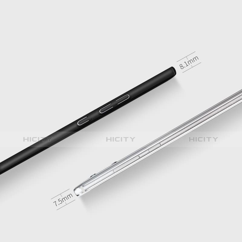 Huawei Mate 9 Pro用ハードケース プラスチック 質感もマット M02 ファーウェイ ブラック
