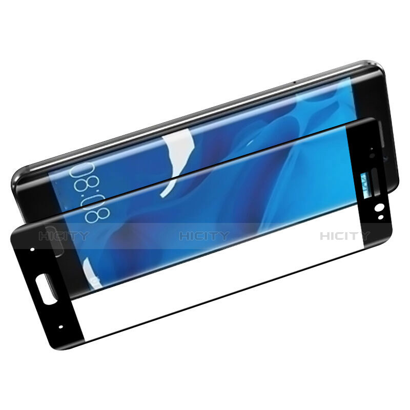 Huawei Mate 9 Pro用強化ガラス フル液晶保護フィルム F04 ファーウェイ ブラック