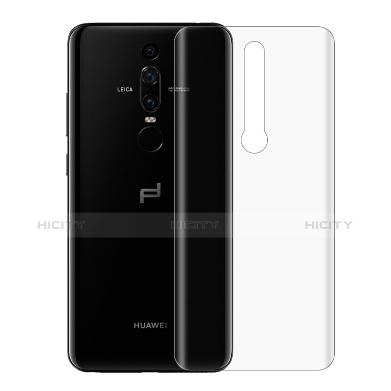 Huawei Mate RS用強化ガラス 液晶保護フィルム 背面保護フィルム同梱 ファーウェイ クリア