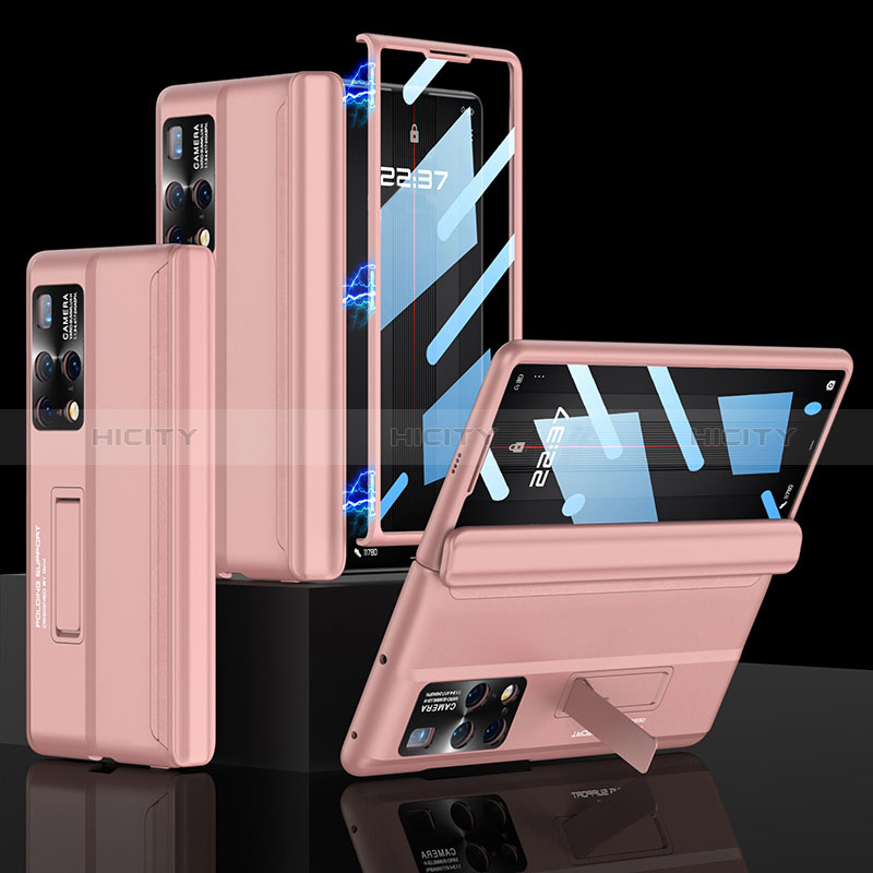 Huawei Mate X2用ハードケース プラスチック 質感もマット カバー スタンド AC1 ファーウェイ 