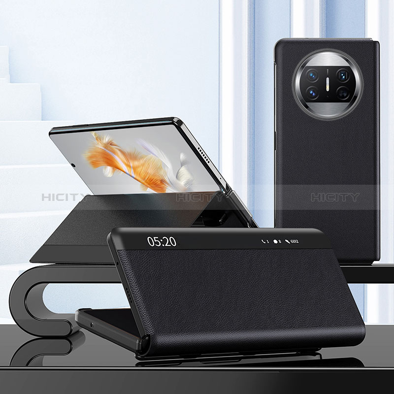 Huawei Mate X3用手帳型 レザーケース スタンド カバー ZL2 ファーウェイ 