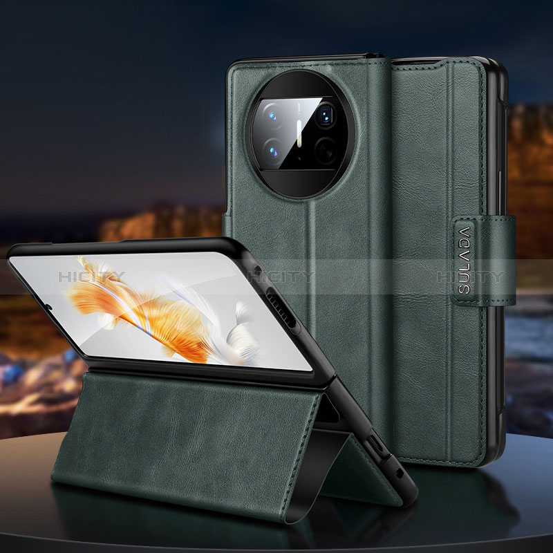 Huawei Mate X3用手帳型 レザーケース スタンド カバー SD1 ファーウェイ 