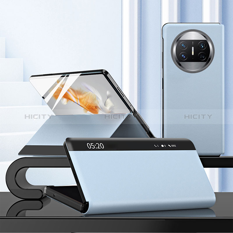 Huawei Mate X3用手帳型 レザーケース スタンド カバー ZL3 ファーウェイ 