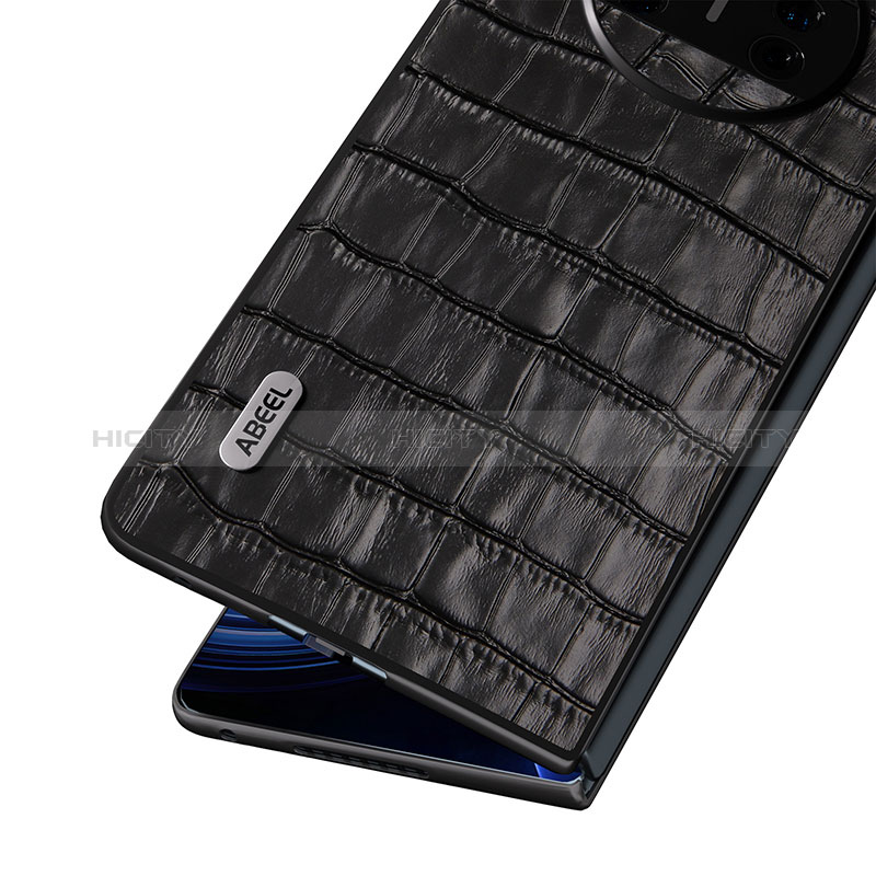 Huawei Mate X5用ハイブリットバンパーケース 高級感 手触り良いレザー柄 兼プラスチック B07H ファーウェイ 