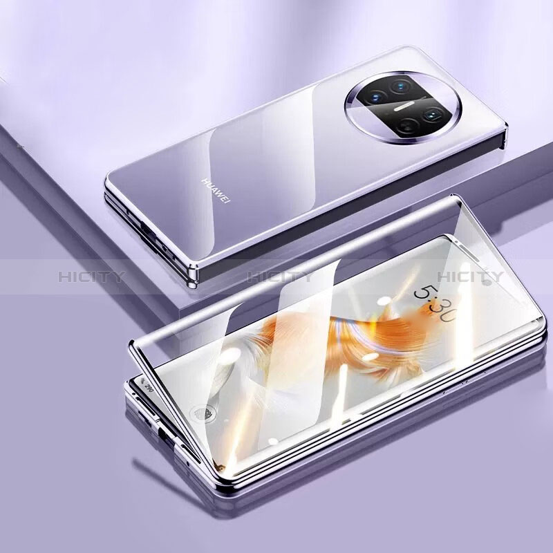 Huawei Mate X5用ケース 高級感 手触り良い アルミメタル 製の金属製 360度 フルカバーバンパー 鏡面 カバー P04 ファーウェイ 