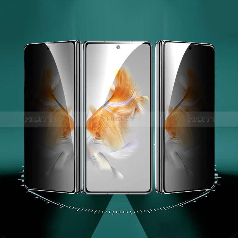 Huawei Mate X5用反スパイ 強化ガラス 液晶保護フィルム ファーウェイ クリア