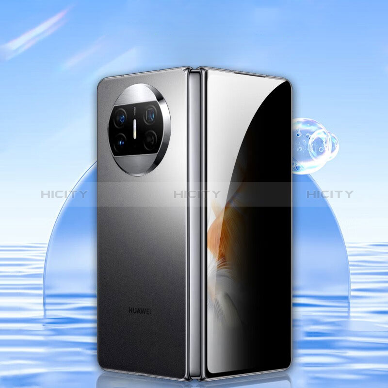 Huawei Mate X5用反スパイ 強化ガラス 液晶保護フィルム S02 ファーウェイ クリア