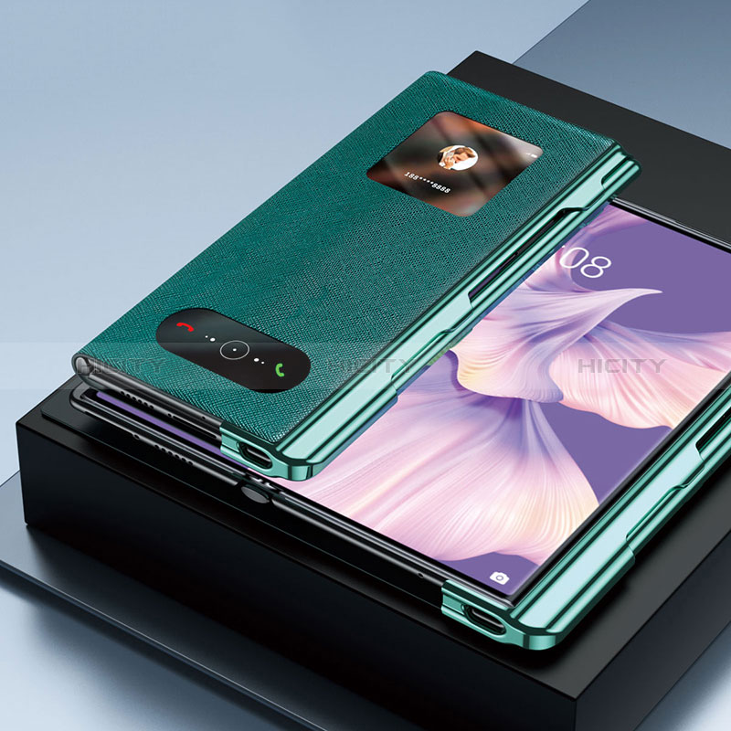 Huawei Mate Xs 2用手帳型 レザーケース スタンド カバー ZL4 ファーウェイ 