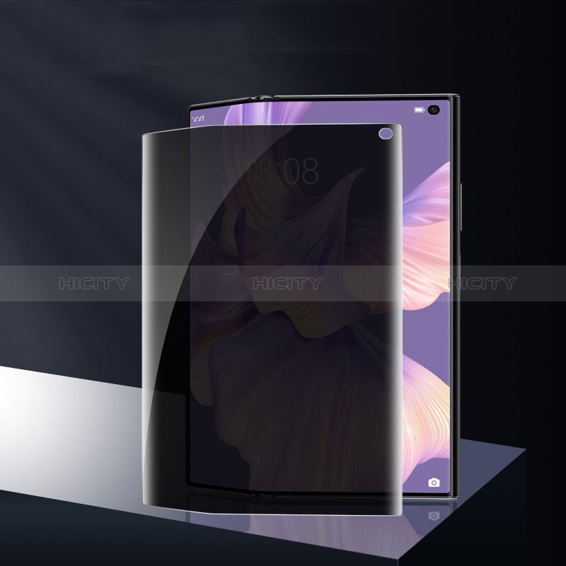 Huawei Mate Xs 2用高光沢 液晶保護フィルム フルカバレッジ画面 反スパイ A02 ファーウェイ クリア