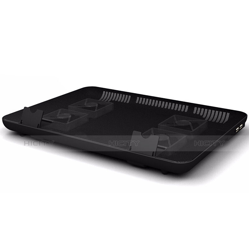 Huawei MateBook D14 (2020)用ノートブックホルダー クーラー 冷却パッド ファン ラップトップスタンド 9インチ〜16インチ M21 ファーウェイ ブラック