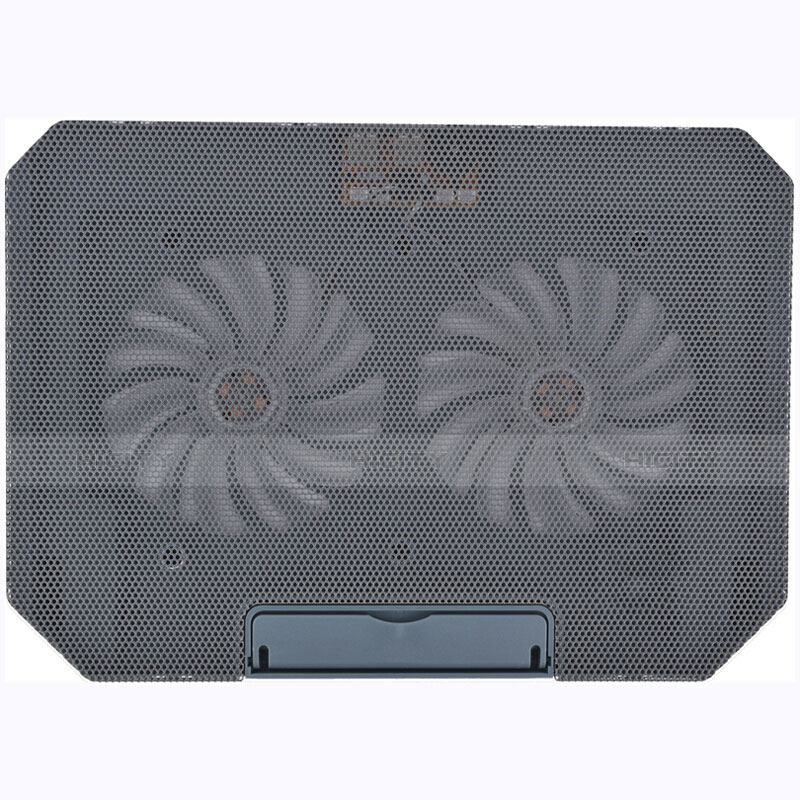 Huawei MateBook D15 (2020) 15.6用ノートブックホルダー クーラー 冷却パッド ファン ラップトップスタンド 9インチ〜16インチ M16 ファーウェイ グレー