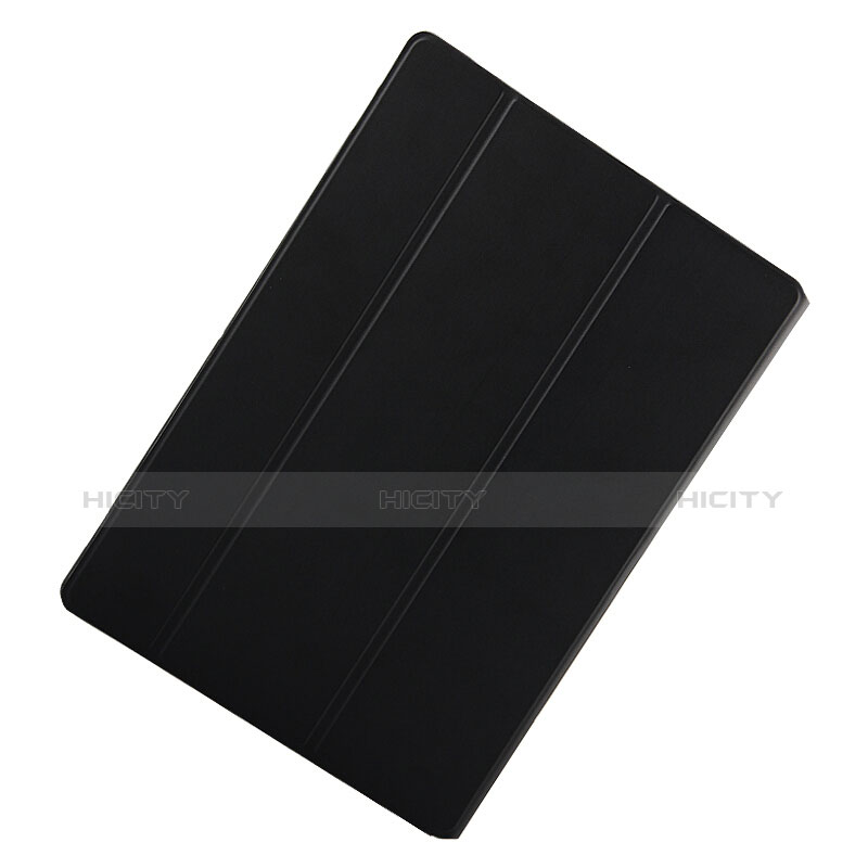 Huawei MateBook HZ-W09用手帳型 レザーケース スタンド ファーウェイ ブラック
