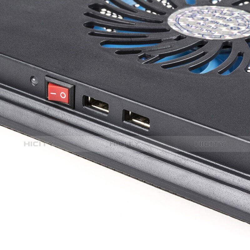 Huawei MateBook X Pro (2020) 13.9用ノートブックホルダー クーラー 冷却パッド ファン ラップトップスタンド 9インチ〜17インチ L04 ファーウェイ ブラック