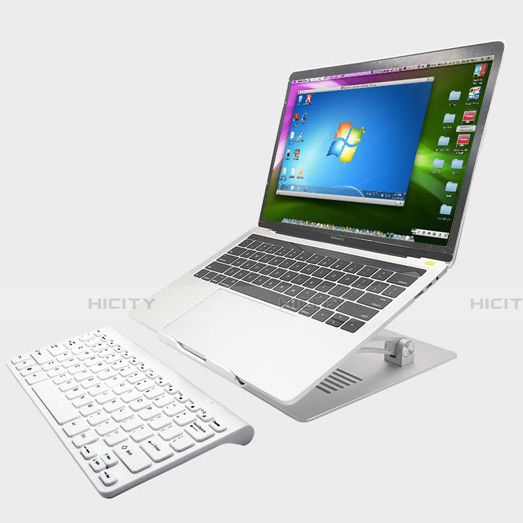 Huawei MateBook X Pro (2020) 13.9用ノートブックホルダー ラップトップスタンド K08 ファーウェイ シルバー