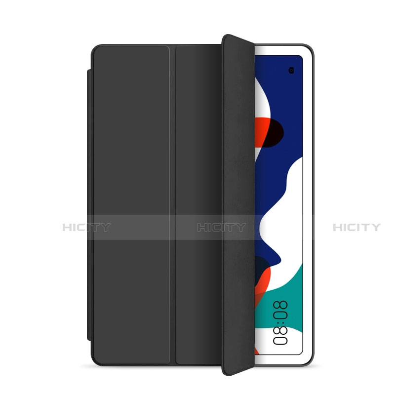 Huawei MatePad 10.4用手帳型 レザーケース スタンド カバー L03 ファーウェイ ブラック