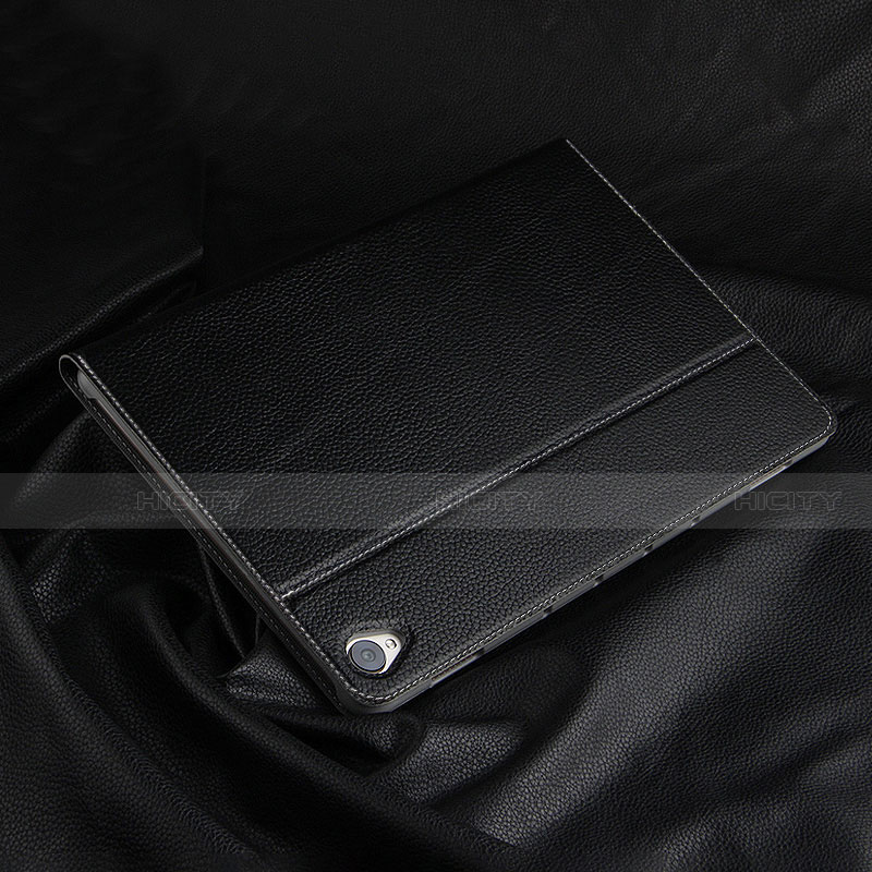 Huawei MatePad 10.8用手帳型 レザーケース スタンド ファーウェイ ブラック
