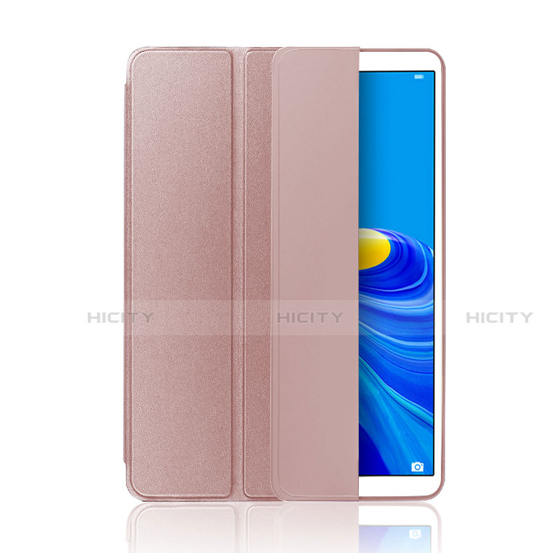 Huawei MatePad 10.8用手帳型 レザーケース スタンド カバー L01 ファーウェイ ピンク