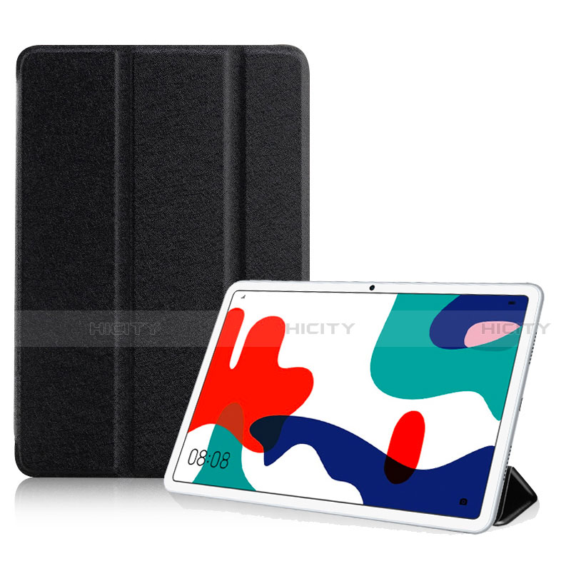 Huawei MatePad用手帳型 レザーケース スタンド カバー ファーウェイ ブラック