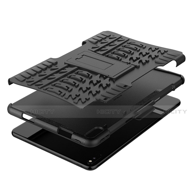 Huawei MatePad Pro用ハイブリットバンパーケース スタンド プラスチック 兼シリコーン カバー ファーウェイ 