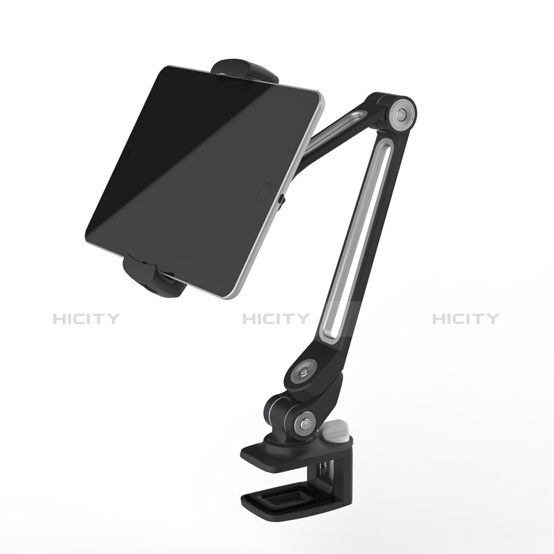 Huawei MatePad用スタンドタイプのタブレット クリップ式 フレキシブル仕様 T43 ファーウェイ ブラック