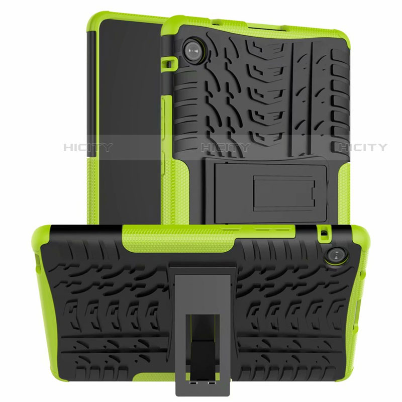Huawei MatePad T 8用ハイブリットバンパーケース スタンド プラスチック 兼シリコーン カバー ファーウェイ 