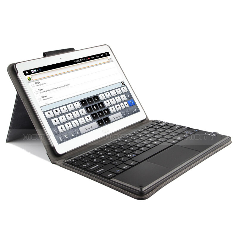 Huawei MediaPad M2 10.0 M2-A01 M2-A01W M2-A01L用手帳型 レザーケース スタンド アンド キーボード ファーウェイ ブラック