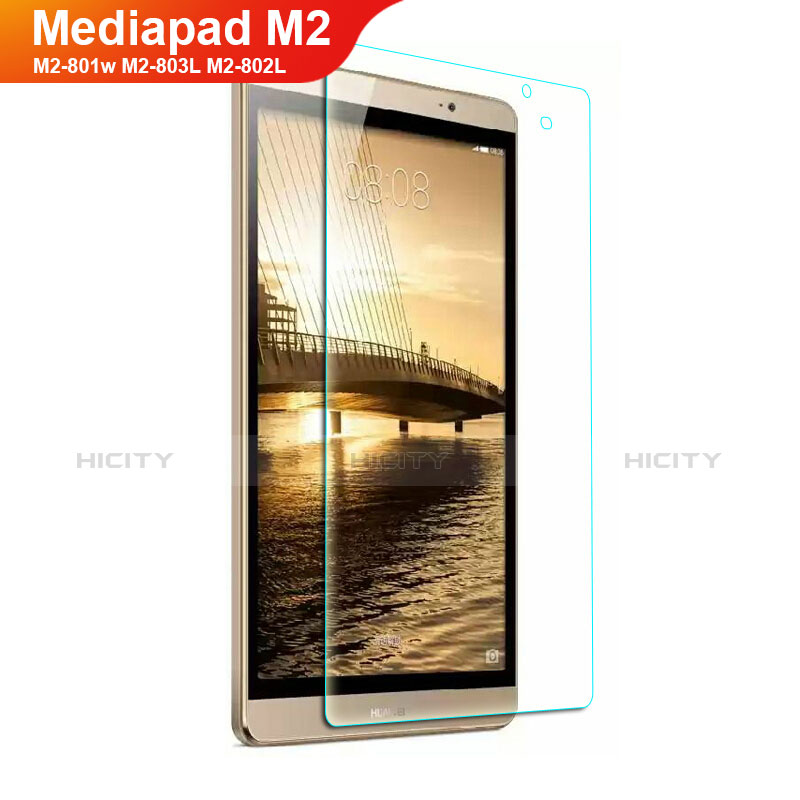 Huawei Mediapad M2 8 M2-801w M2-803L M2-802L用強化ガラス 液晶保護フィルム ファーウェイ クリア