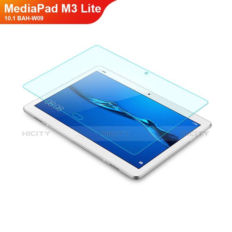 Huawei MediaPad M3 Lite 10.1 BAH-W09用強化ガラス 液晶保護フィルム ファーウェイ クリア