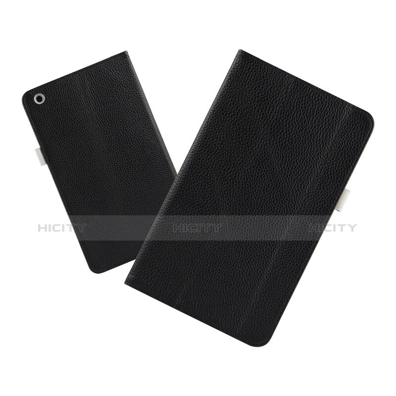 Huawei MediaPad M3 Lite 8.0 CPN-W09 CPN-AL00用手帳型 レザーケース スタンド L02 ファーウェイ ブラック