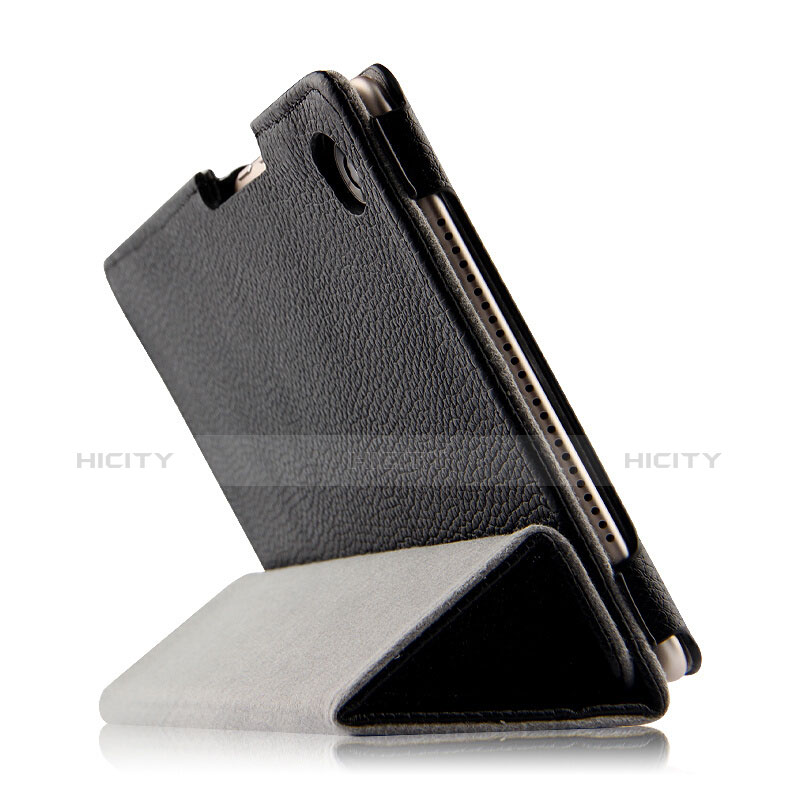 Huawei MediaPad M5 8.4 SHT-AL09 SHT-W09用手帳型 レザーケース スタンド ファーウェイ ブラック