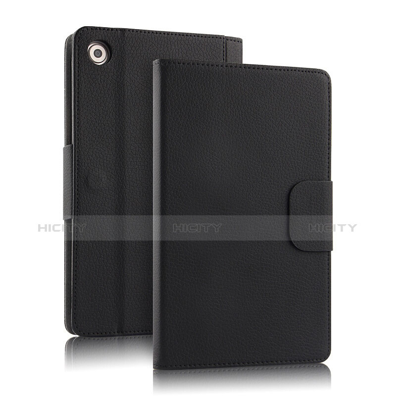 Huawei MediaPad M5 8.4 SHT-AL09 SHT-W09用手帳型 レザーケース スタンド アンド キーボード ファーウェイ ブラック