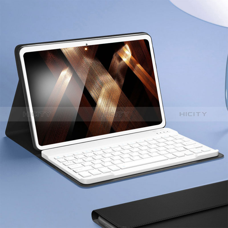Huawei MediaPad M5 8.4 SHT-AL09 SHT-W09用手帳型 レザーケース スタンド アンド キーボード N01 ファーウェイ 