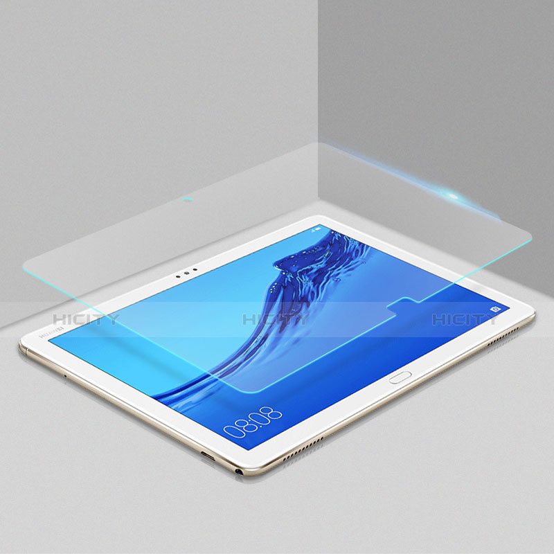 Huawei MediaPad M5 Lite 10.1用強化ガラス 液晶保護フィルム T01 ファーウェイ クリア